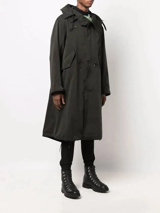 Field oversized fishtail parka black 21CTCUK04113 002105 999