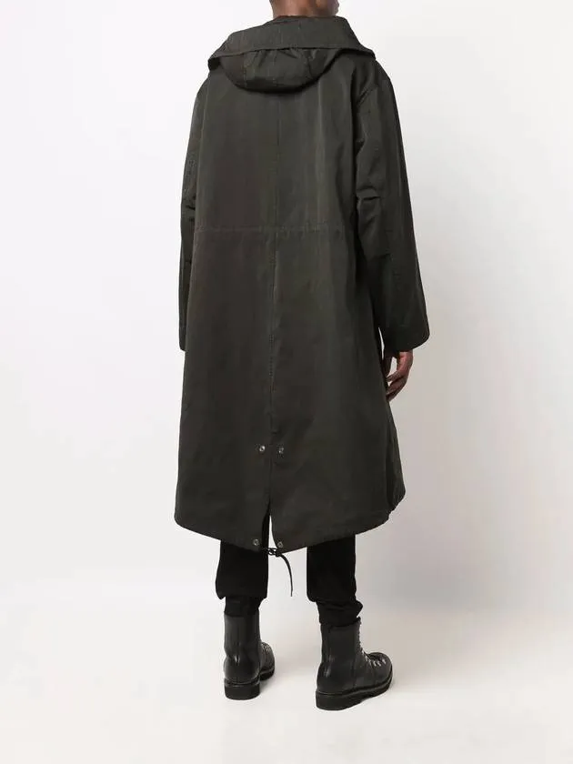 Field oversized fishtail parka black 21CTCUK04113 002105 999