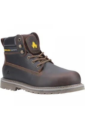 FS164 Goodyear Welted Lace up Industrial Safety Boot