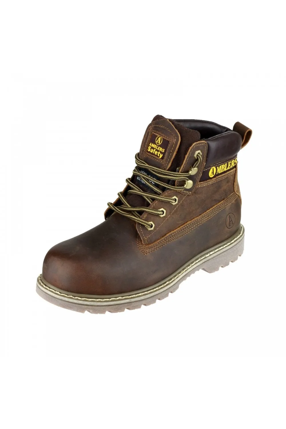 FS164 Goodyear Welted Lace up Industrial Safety Boot