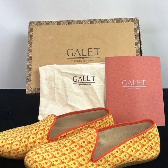 Galet Lobster Print Loafers with Box