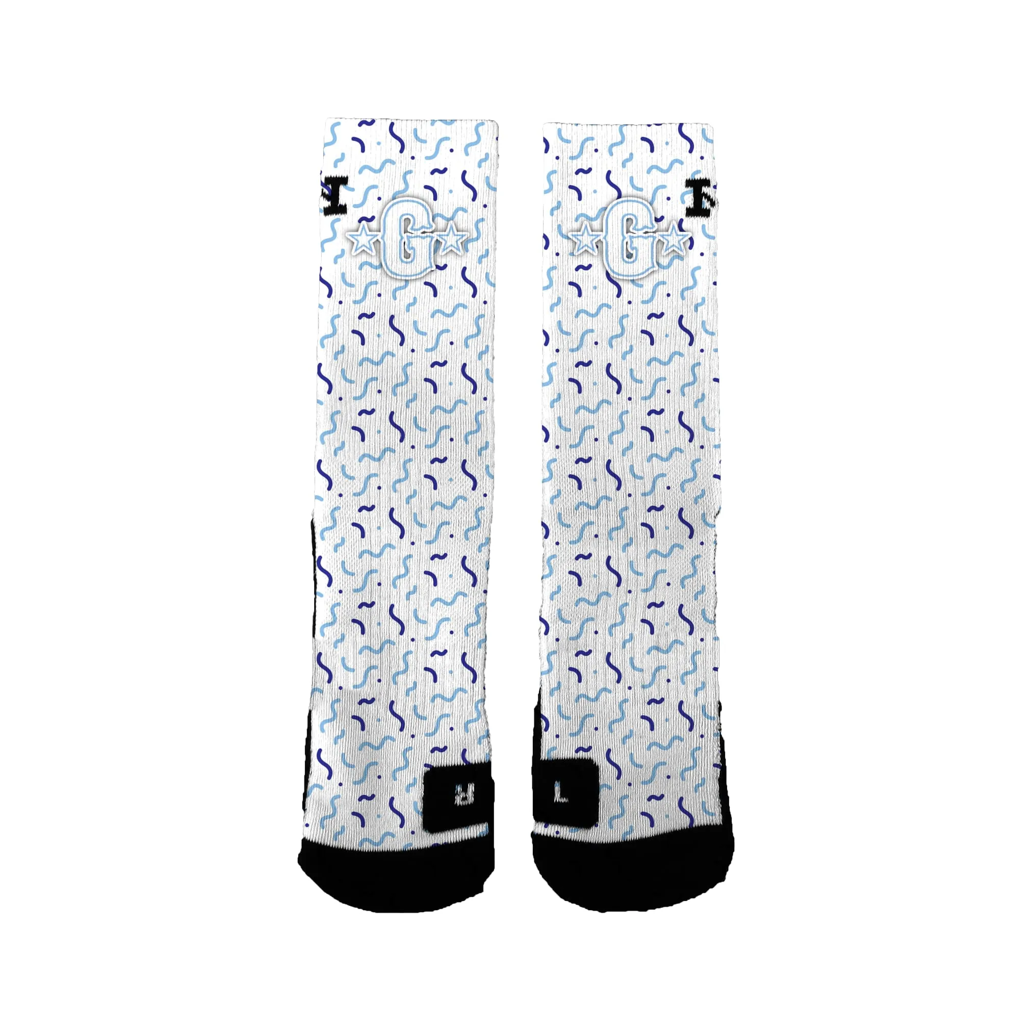 Generals Baseball Academy Squiggles Socks