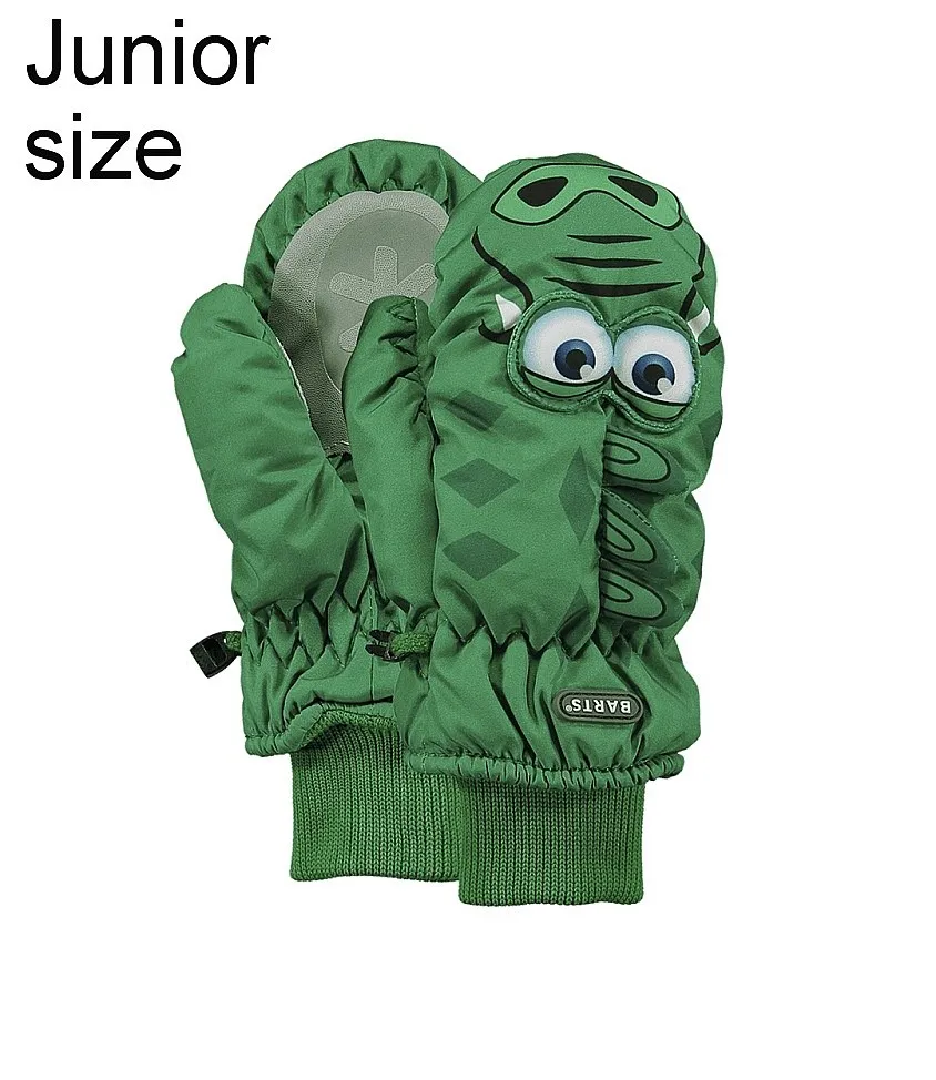 glove Barts Nylon Mitts 3D - Green - kid´s