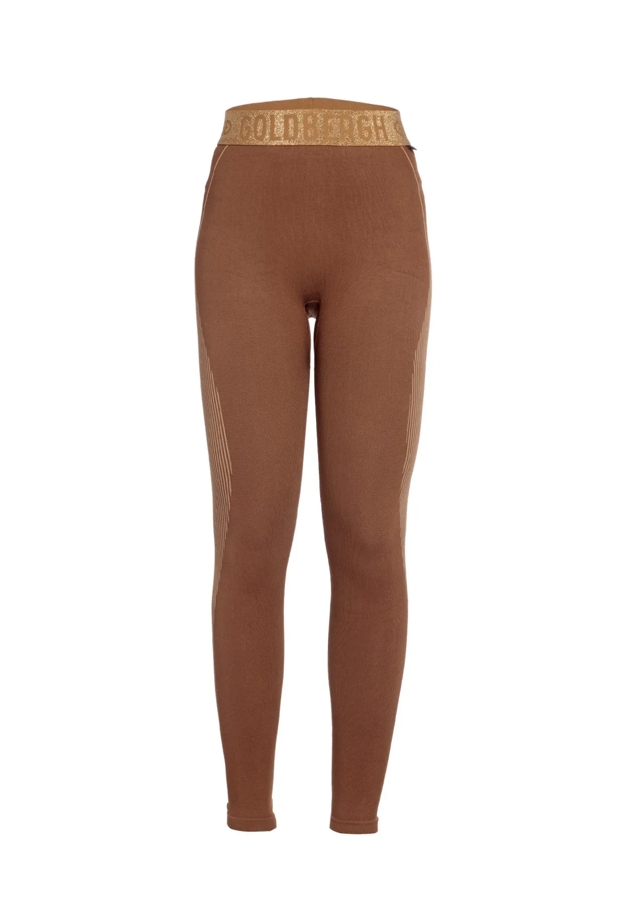 Goldbergh Furious Ski Thermal Legging in Brown