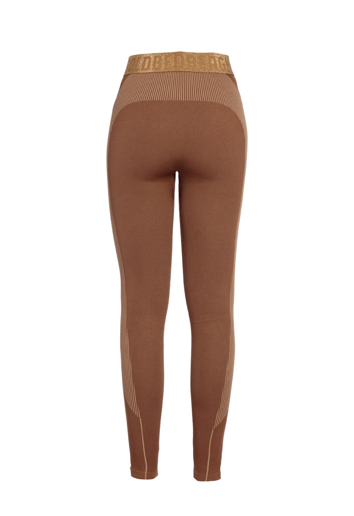 Goldbergh Furious Ski Thermal Legging in Brown