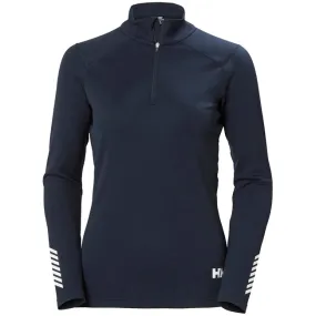 Helly Hansen Womens Lifa Active Half Zip Navy