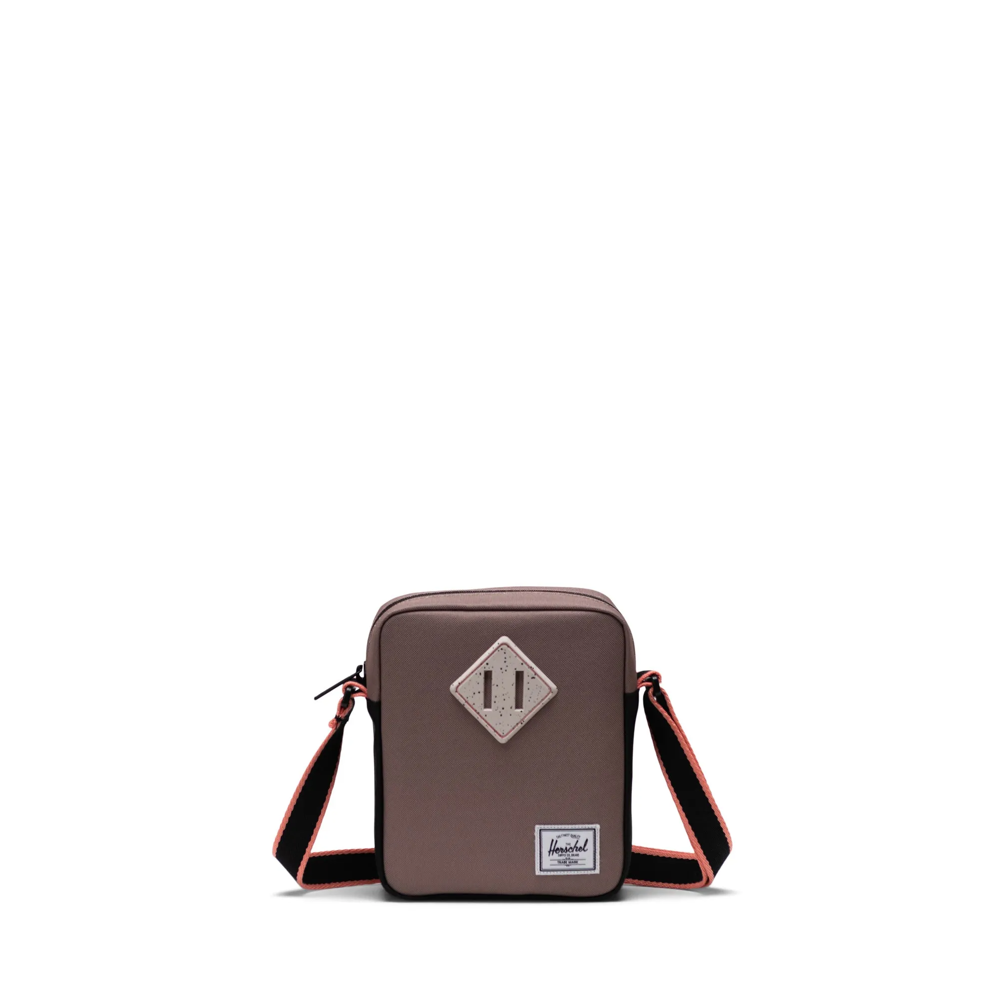 Herschel Heritage Crossbody Taupe Grey/Black/Shell Pink