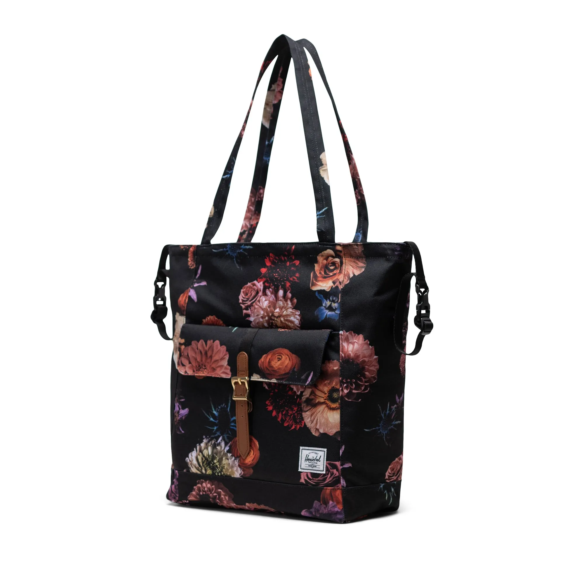 Herschel Retreat Tote Diaper Bag Floral Revival