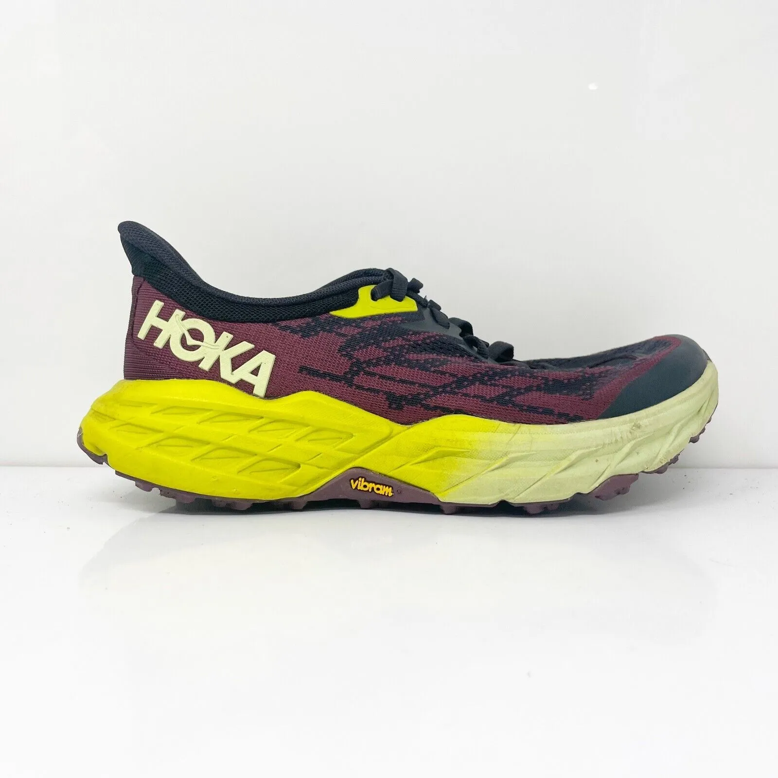 Hoka One One Womens Speedgoat 5 1123158 BGEPM Brown Running Shoes Sneakers 6.5 B