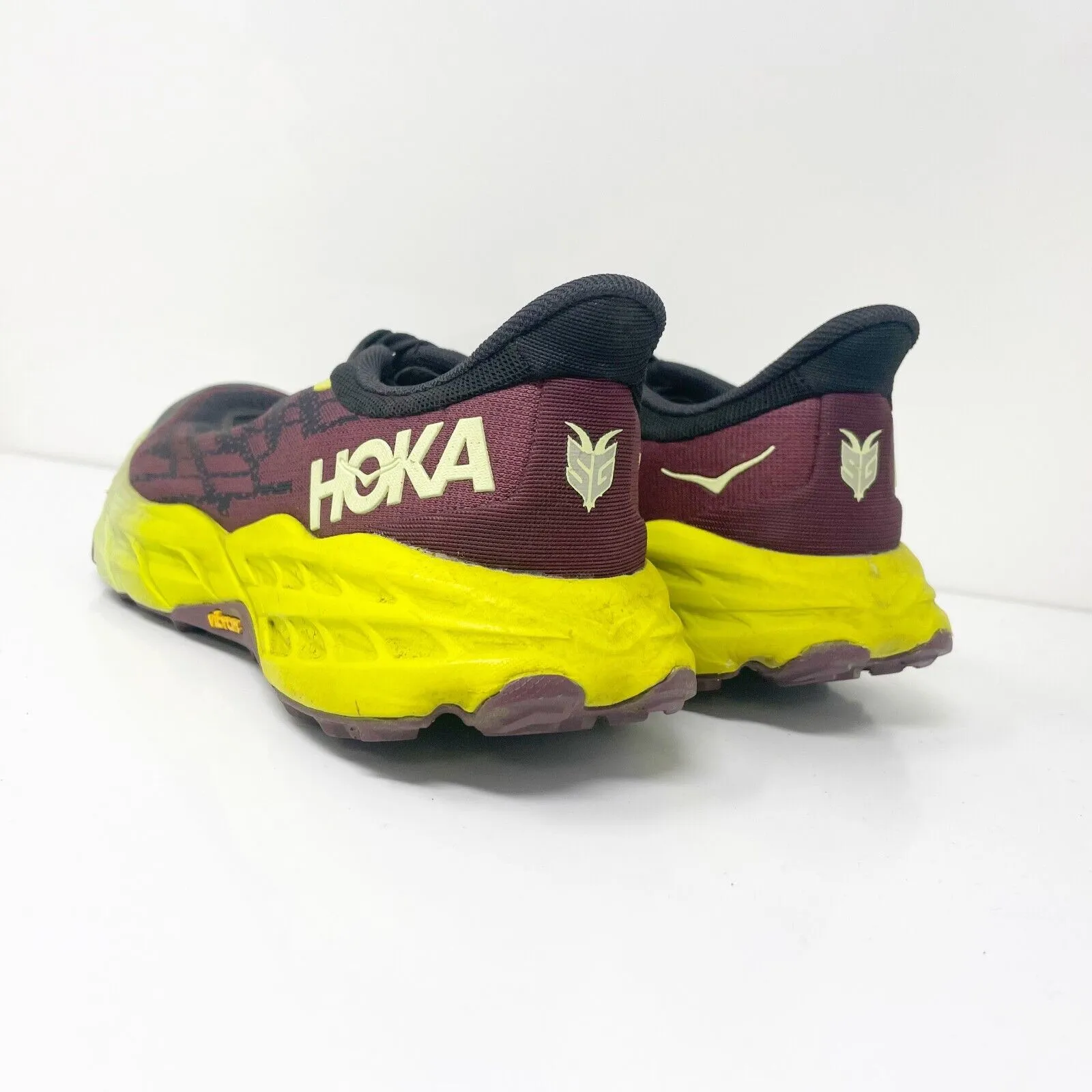 Hoka One One Womens Speedgoat 5 1123158 BGEPM Brown Running Shoes Sneakers 6.5 B