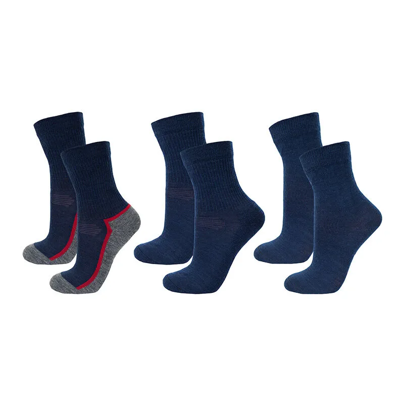 Janus Kids' Wool Blend Socks - 3-Pack