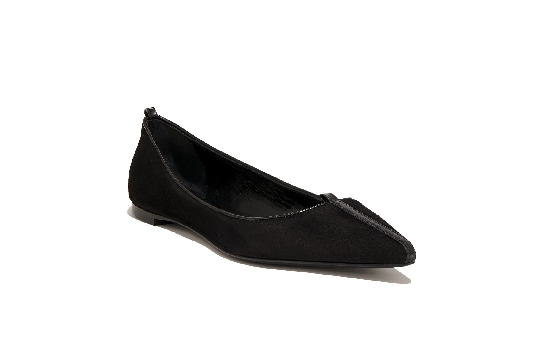 JULIE SHOE SUEDE ASIAGO NERO BLACK