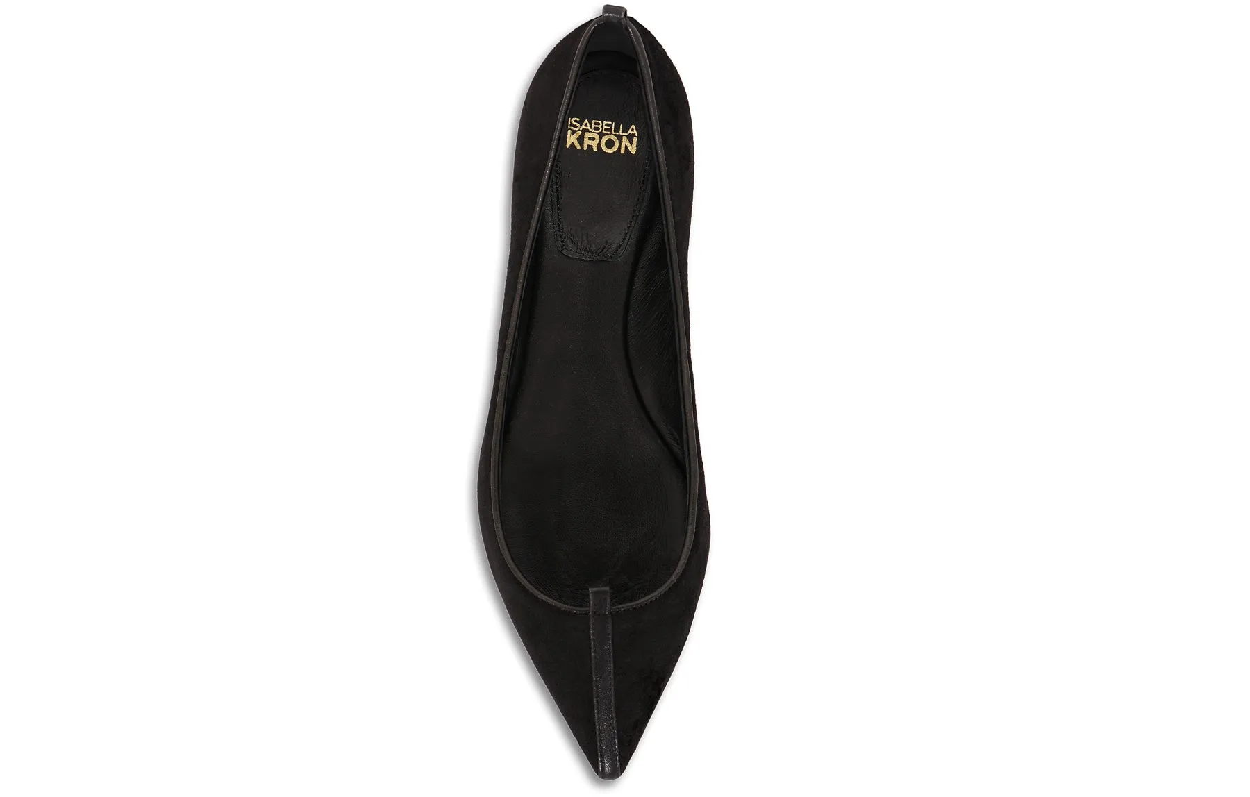 JULIE SHOE SUEDE ASIAGO NERO BLACK