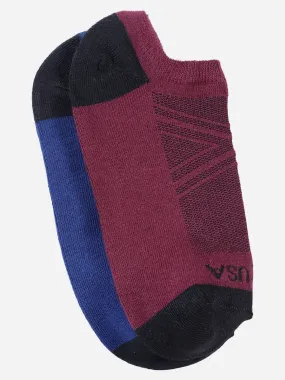 JUMP USA Set of 2 Mid Length Socks For Men