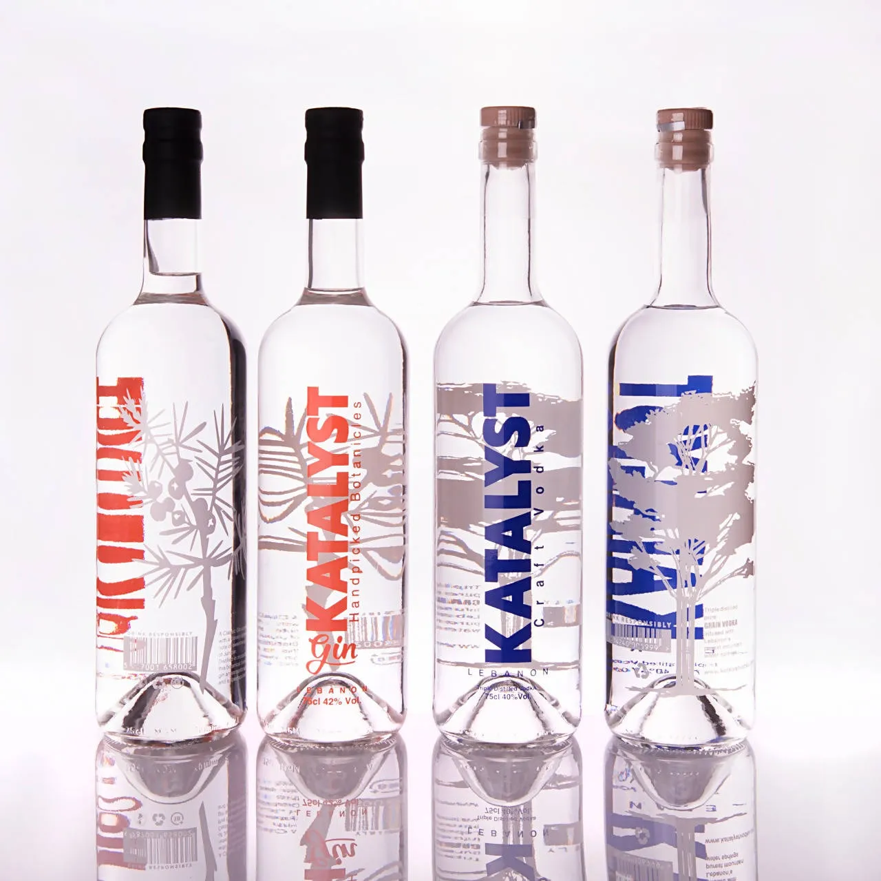 Katalyst Vodka + Gin Bundle 4 Bottles .75cl