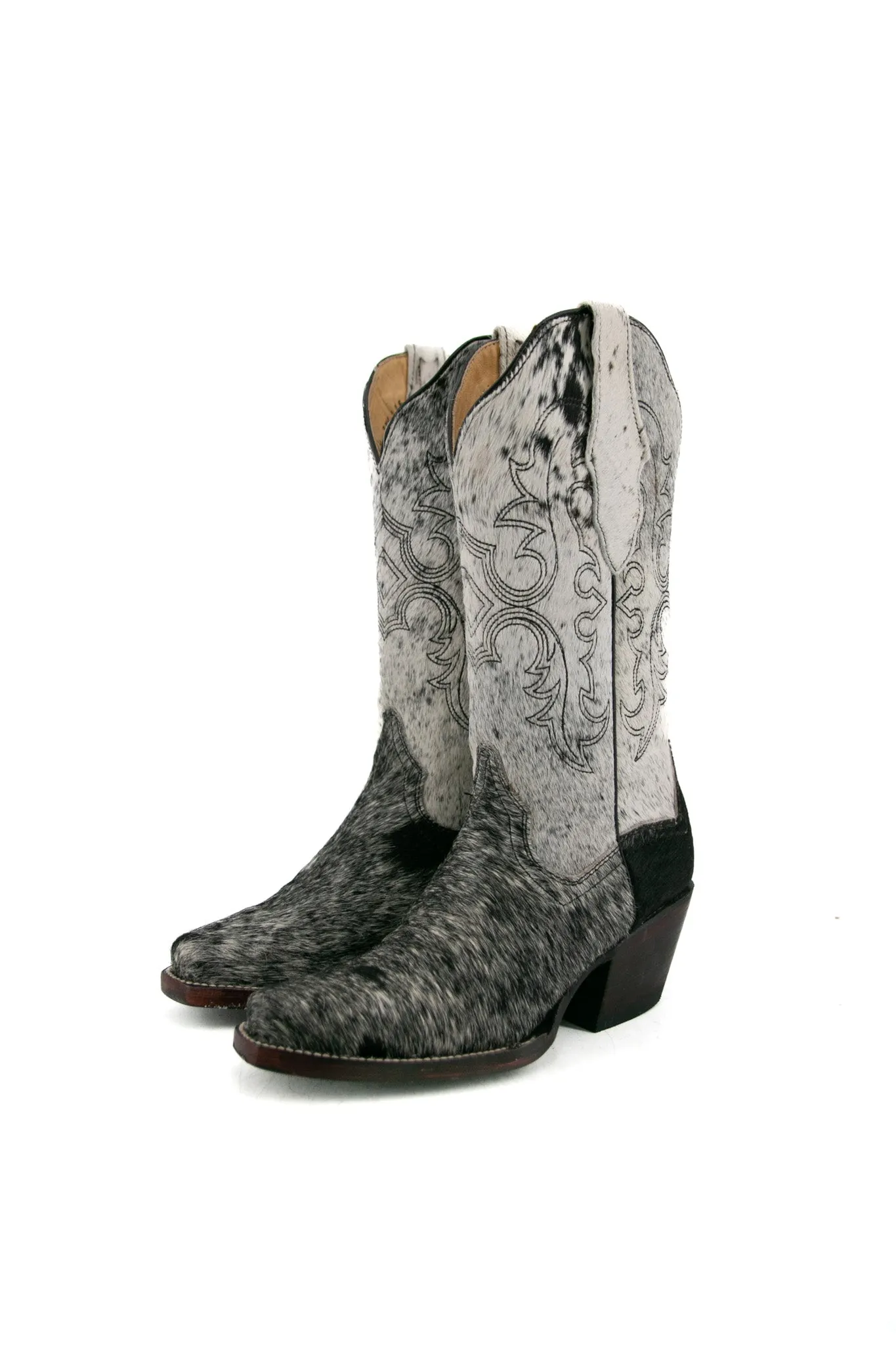 Katherine Cowhide Snip Toe Cowgirl Boot Size 6.5 Box BW6  FINAL SALE