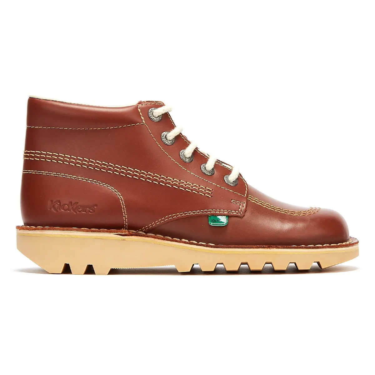 Kickers Tan Kick Hi Mens Leather Boots