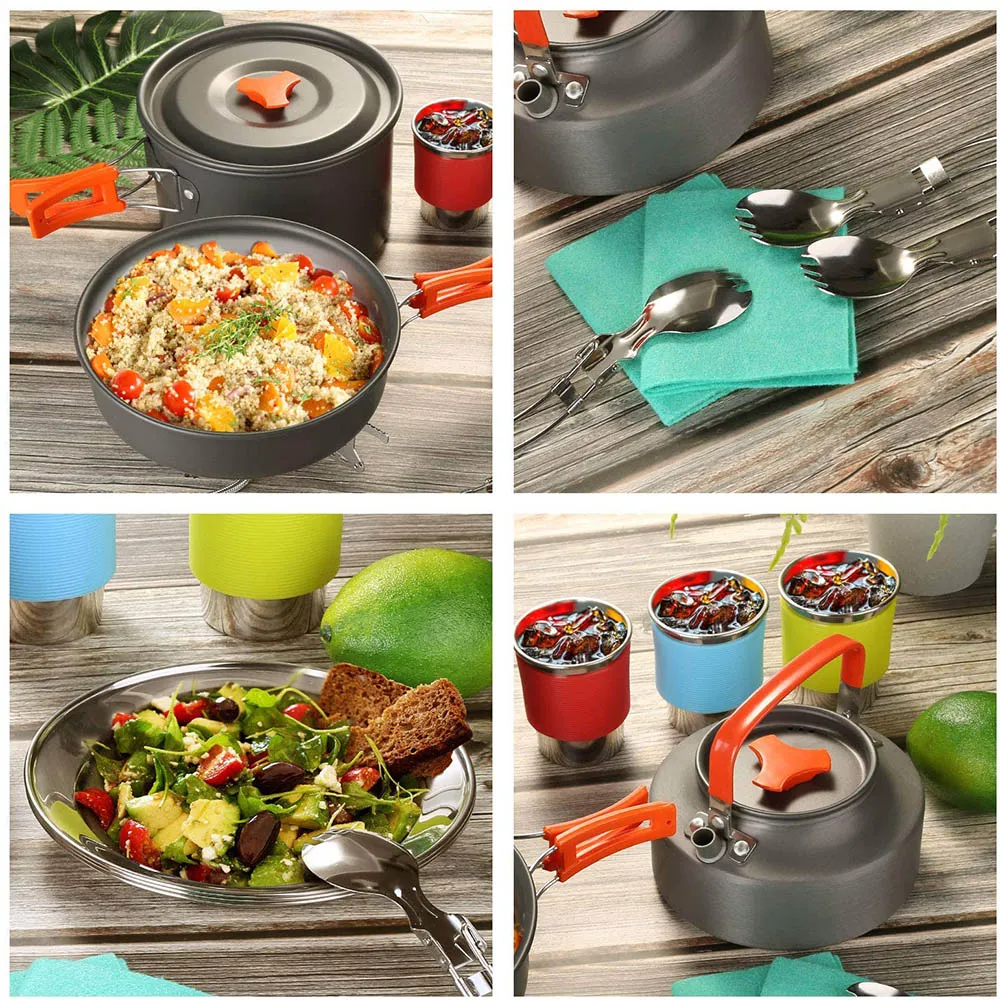 Kit d'ustensiles de cuisine pour le camping et barbecue Jo Camping - BBQ