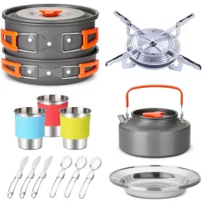 Kit d'ustensiles de cuisine pour le camping et barbecue Jo Camping - BBQ