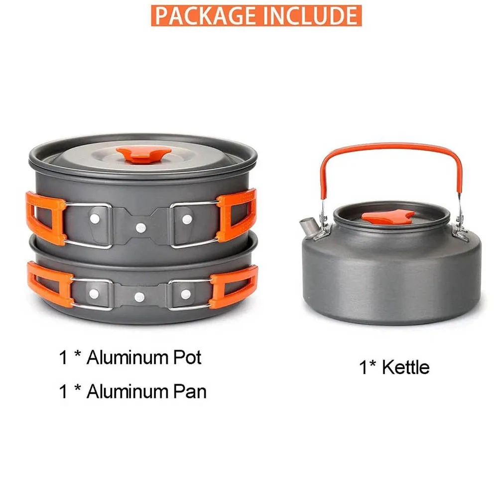 Kit d'ustensiles de cuisine pour le camping et barbecue Jo Camping - BBQ