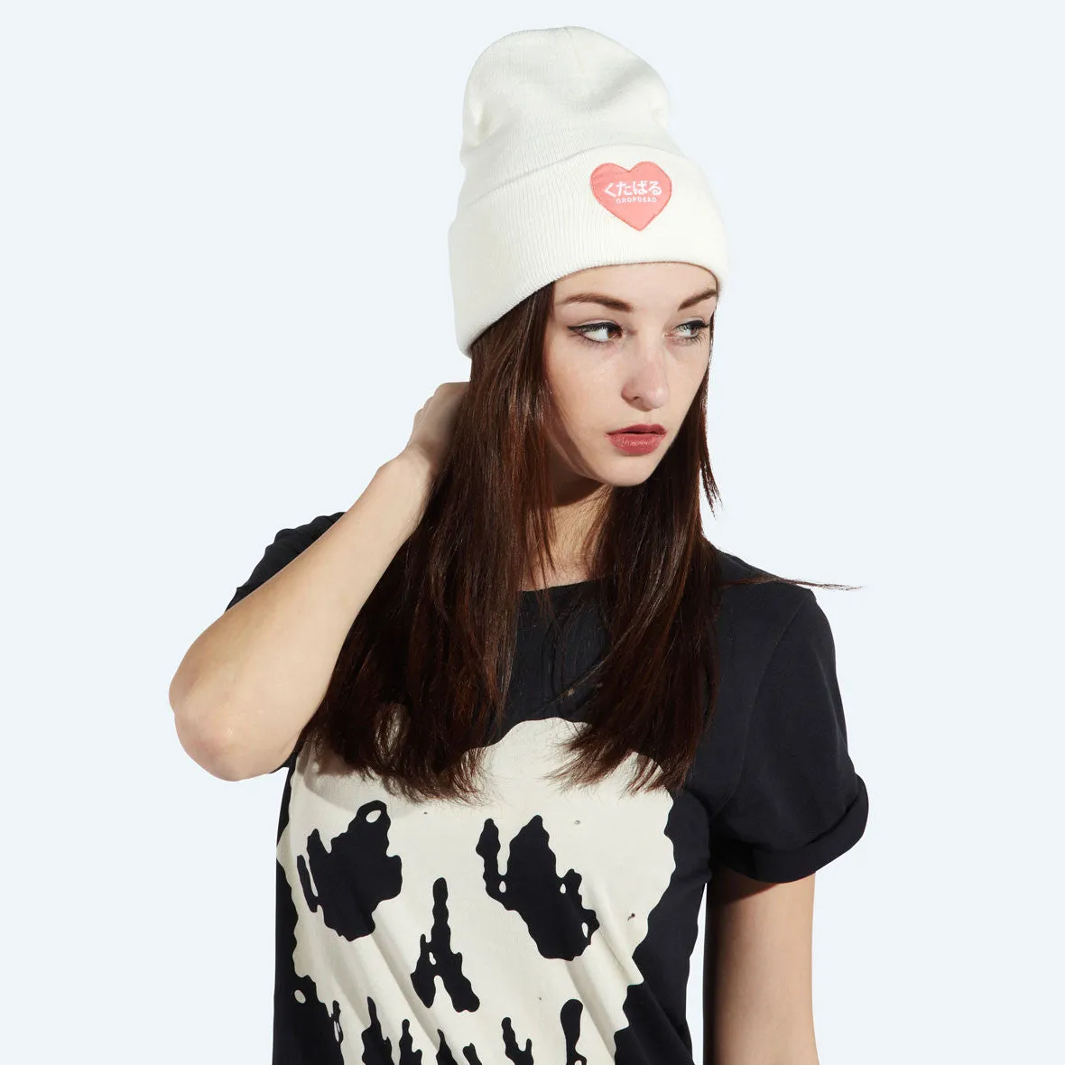 Language Barrier Beanie (White)