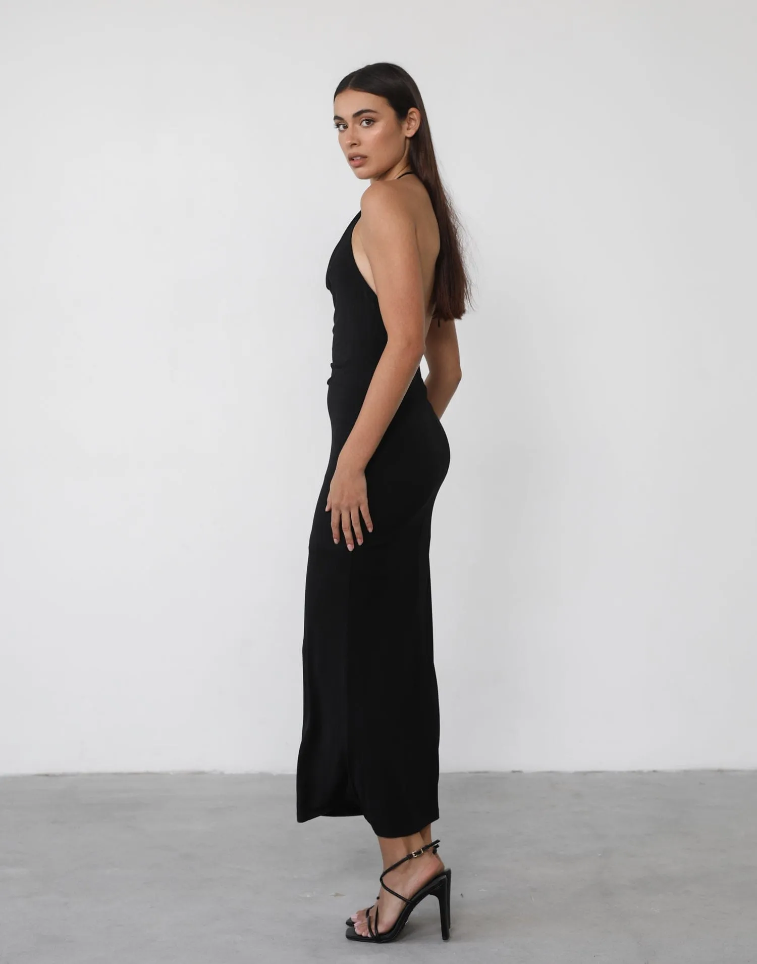 Marcella Maxi Dress (Black)