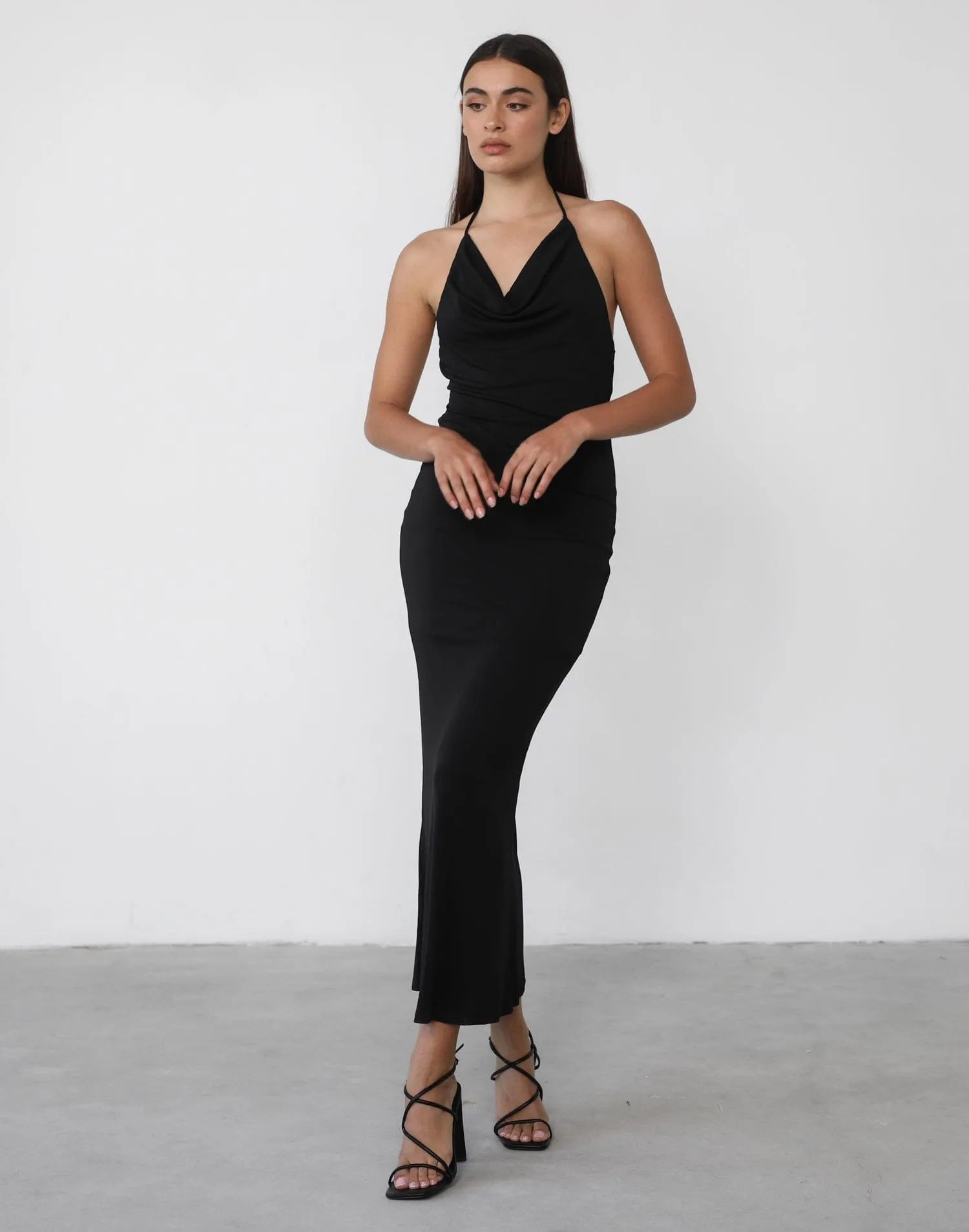 Marcella Maxi Dress (Black)