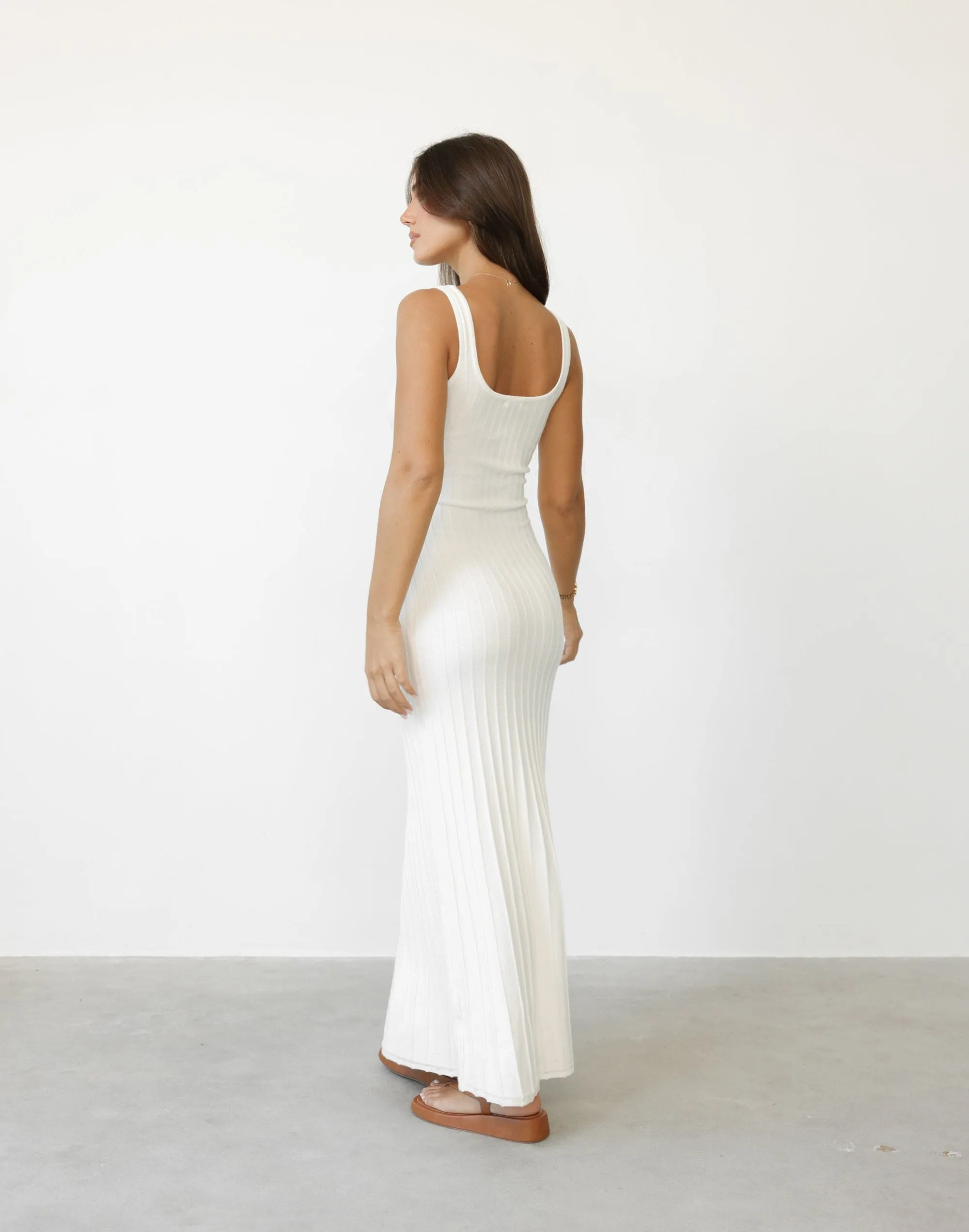 Marzia Maxi Dress (Cream)