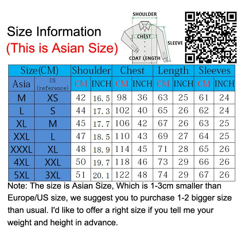 Men Down Parkas Men Coats Slim Fits Men Jackets Plus Size Solid Men Outwears SM6