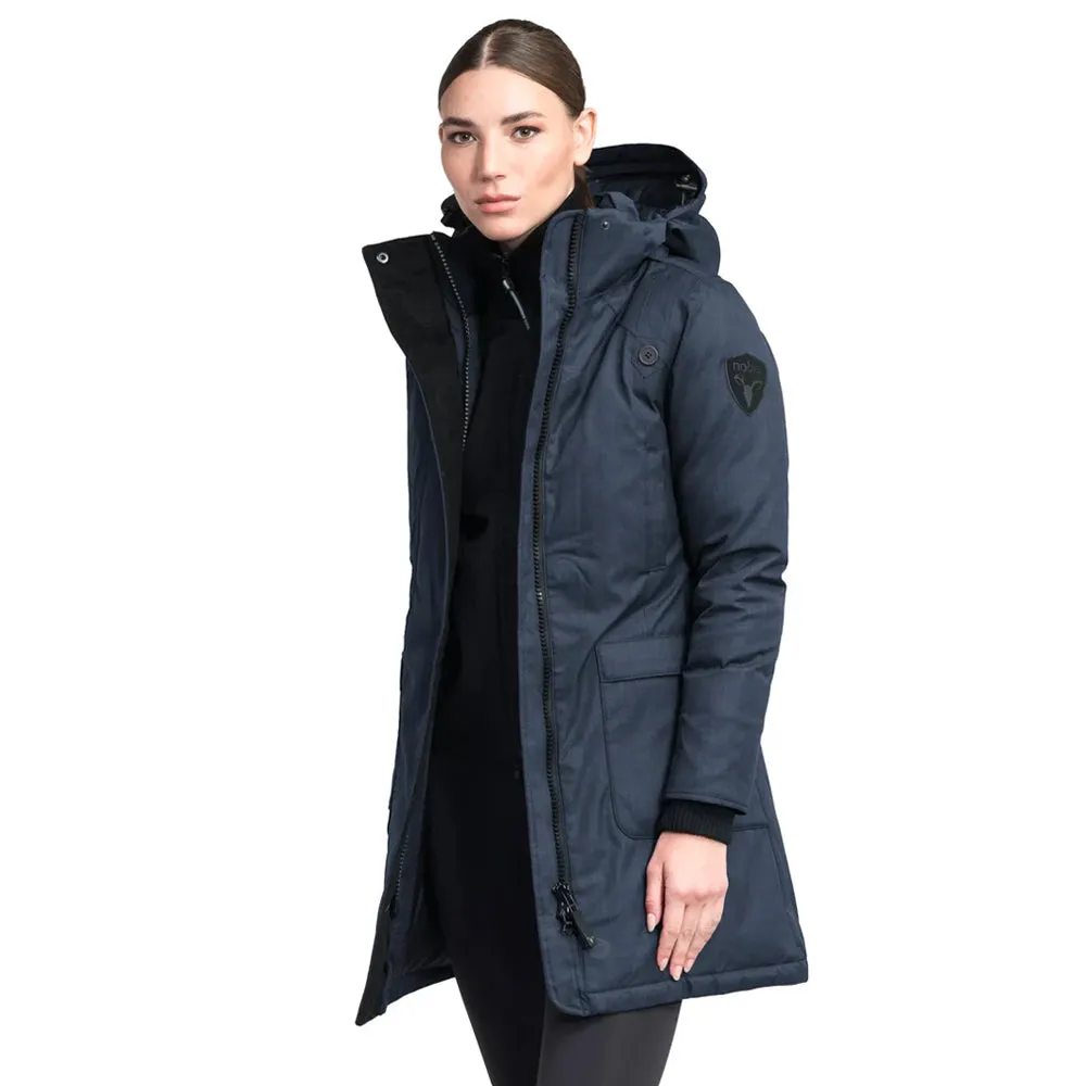 MERIDETH FURLESS LADIES PARKA NAVY