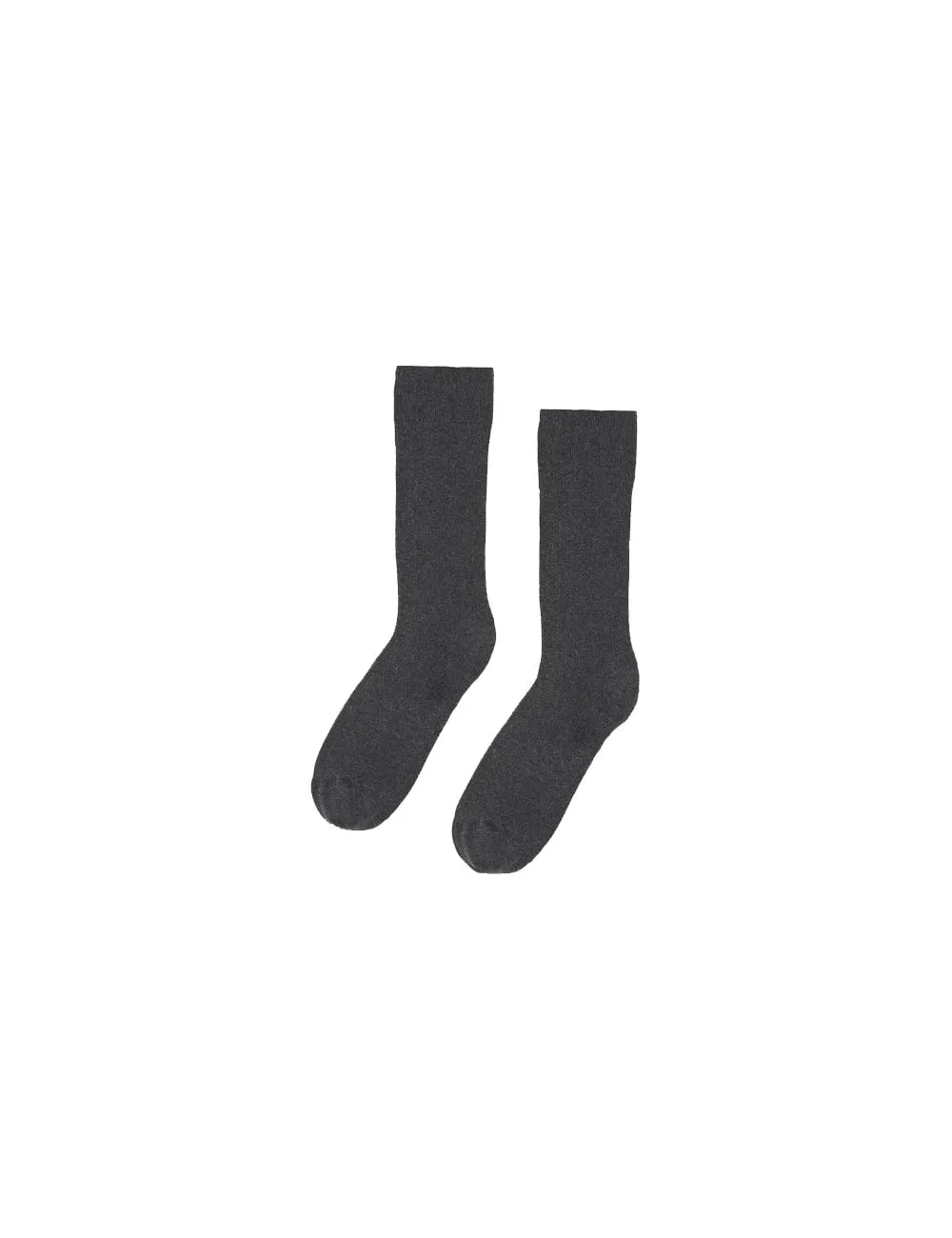 Merino Wool Blend Socks - Lava Grey