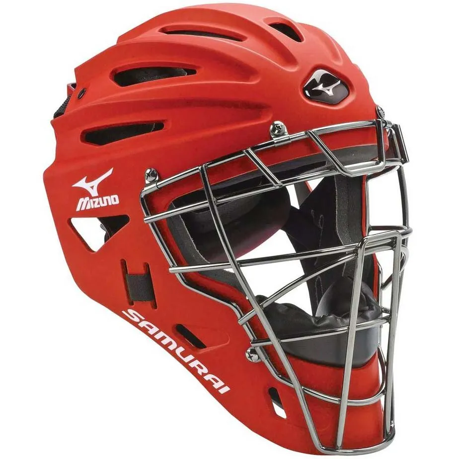 Mizuno Samurai G4 Hockey Style Catcher's Helmet: 380191 / 380192