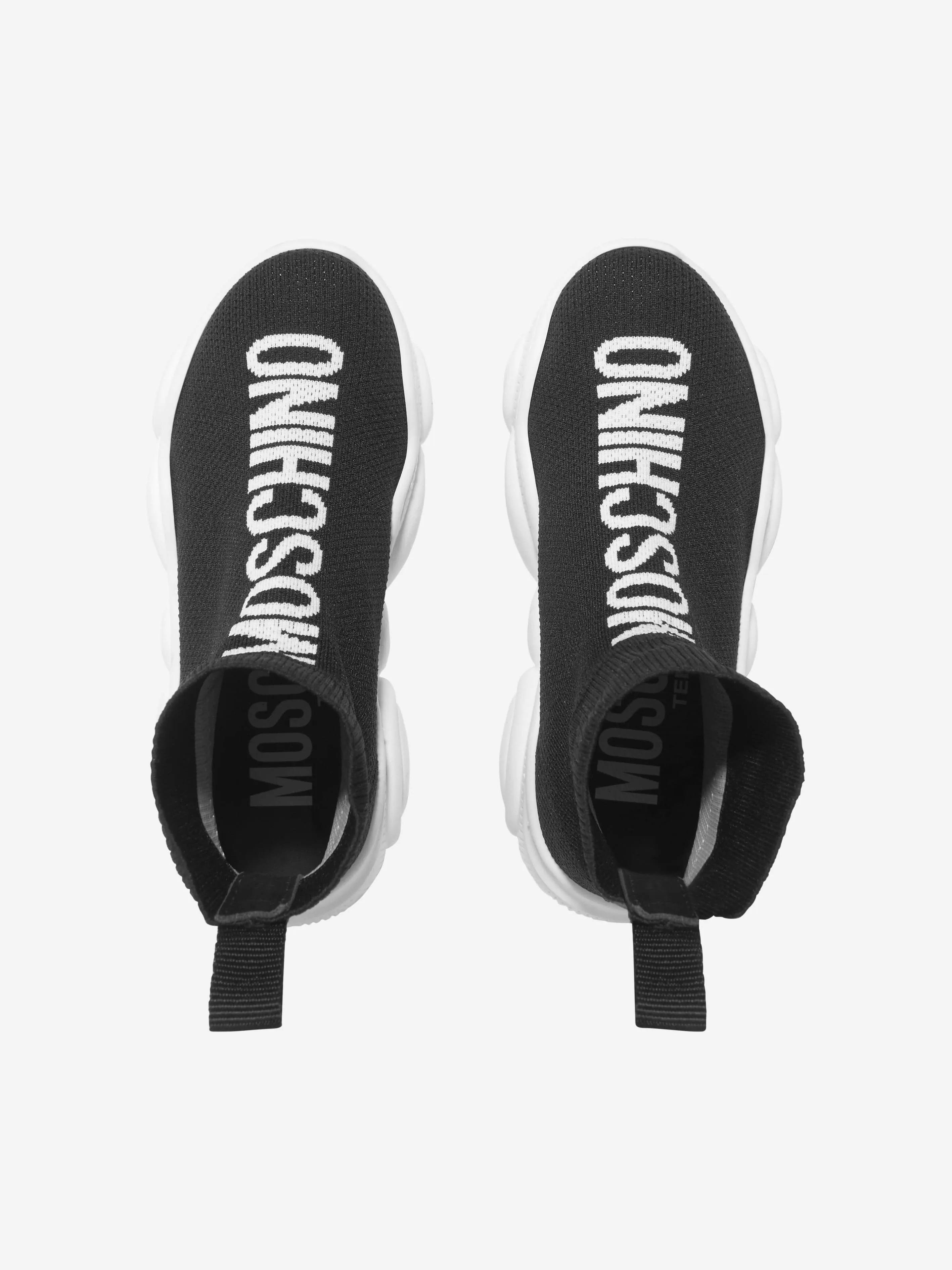 Moschino Kids - Kids Teddy Sole High Top Sock Trainers | Childsplay Clothing