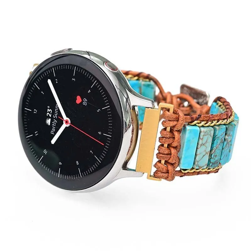 Native Turquoise Samsung Galaxy Watch Strap