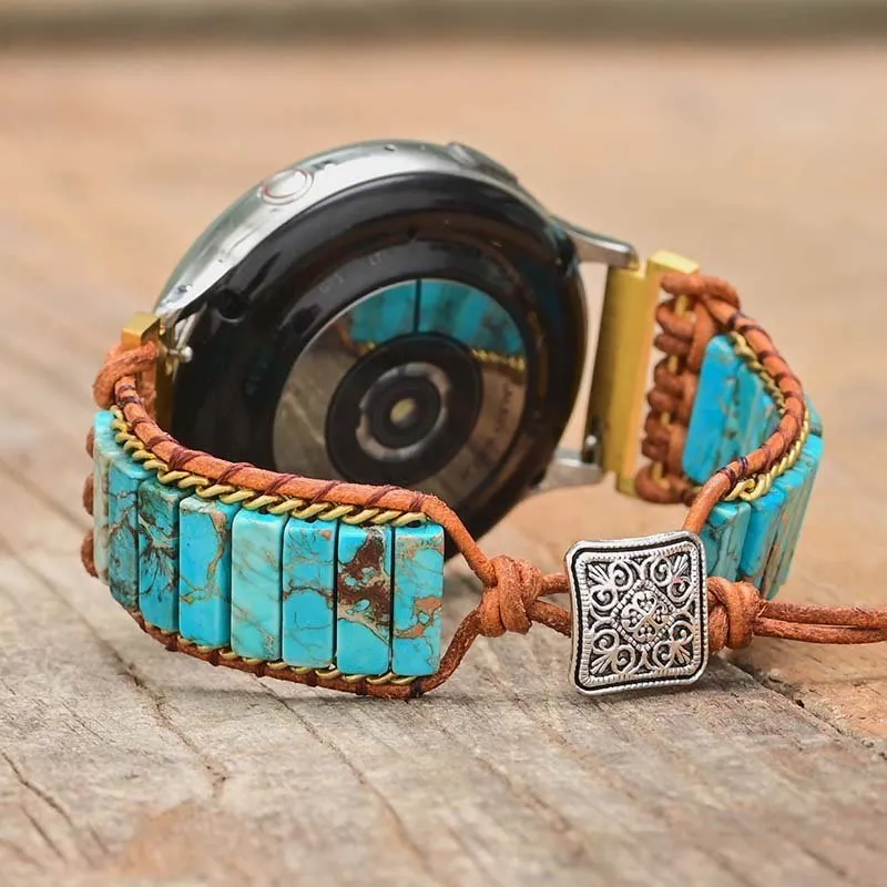 Native Turquoise Samsung Galaxy Watch Strap