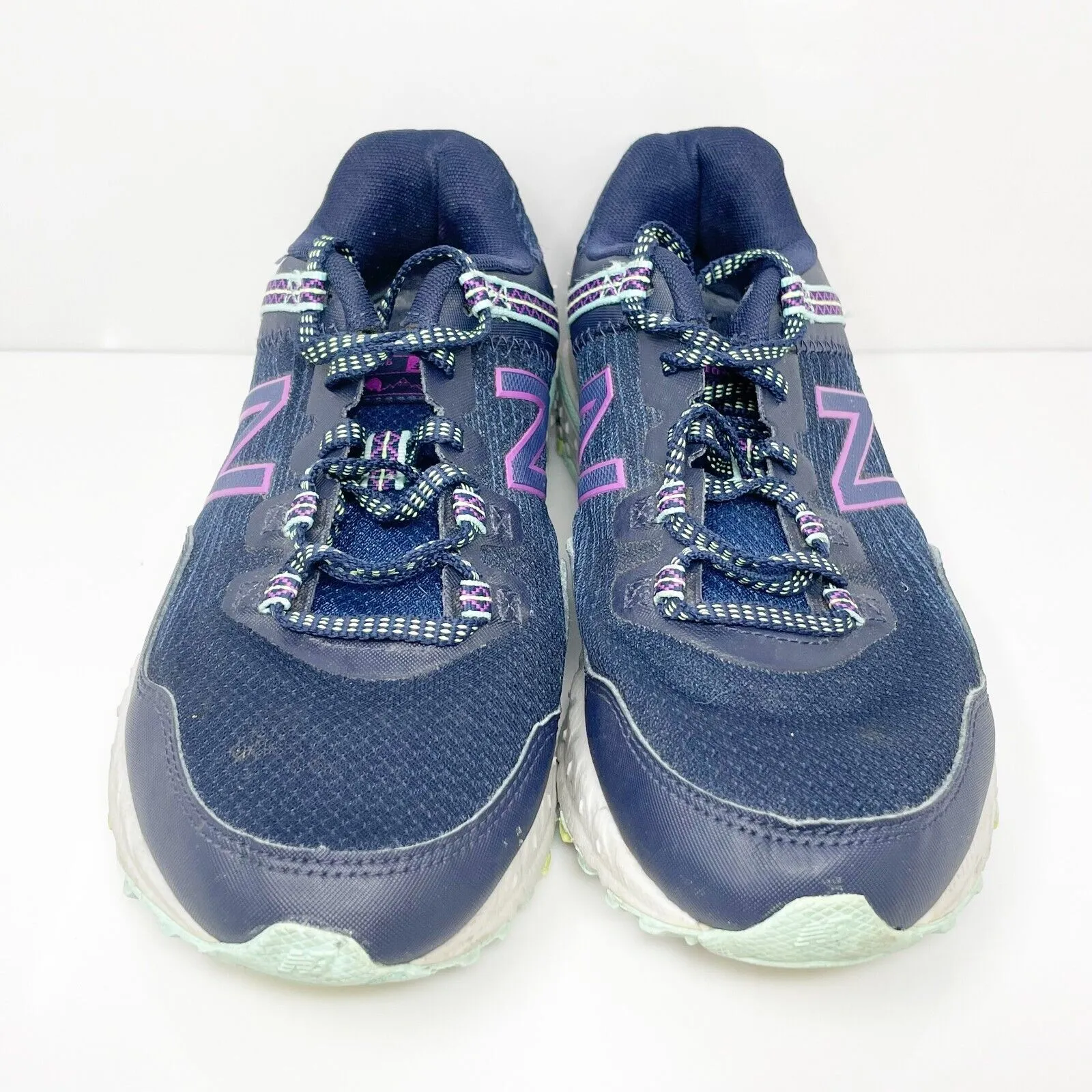 New Balance Womens 410 V6 WT410SN6 Blue Running Shoes Sneakers Size 7.5