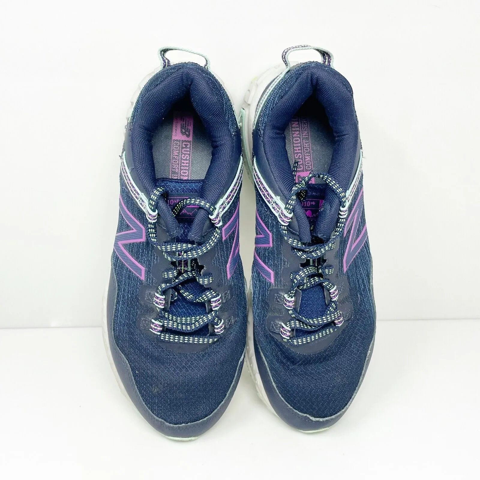 New Balance Womens 410 V6 WT410SN6 Blue Running Shoes Sneakers Size 7.5