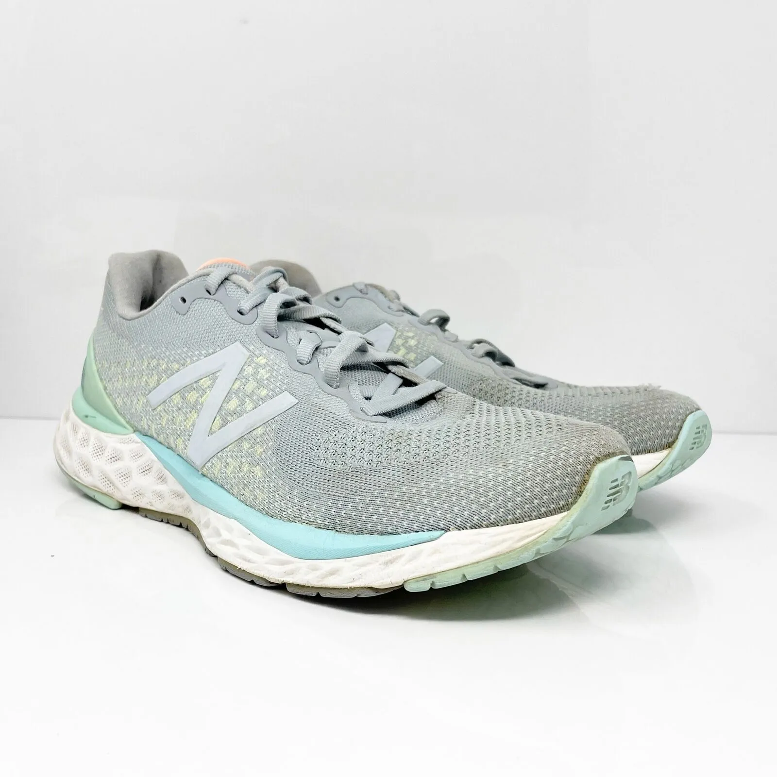 New Balance Womens Fresh Foam 880 V10 W880G10 Gray Running Shoes Sneaker Sz 11 B