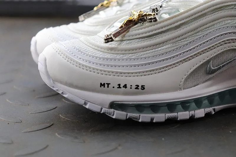 Nike Air Max 97 MSCHF x INRI Jesus Shoes Walk On Water