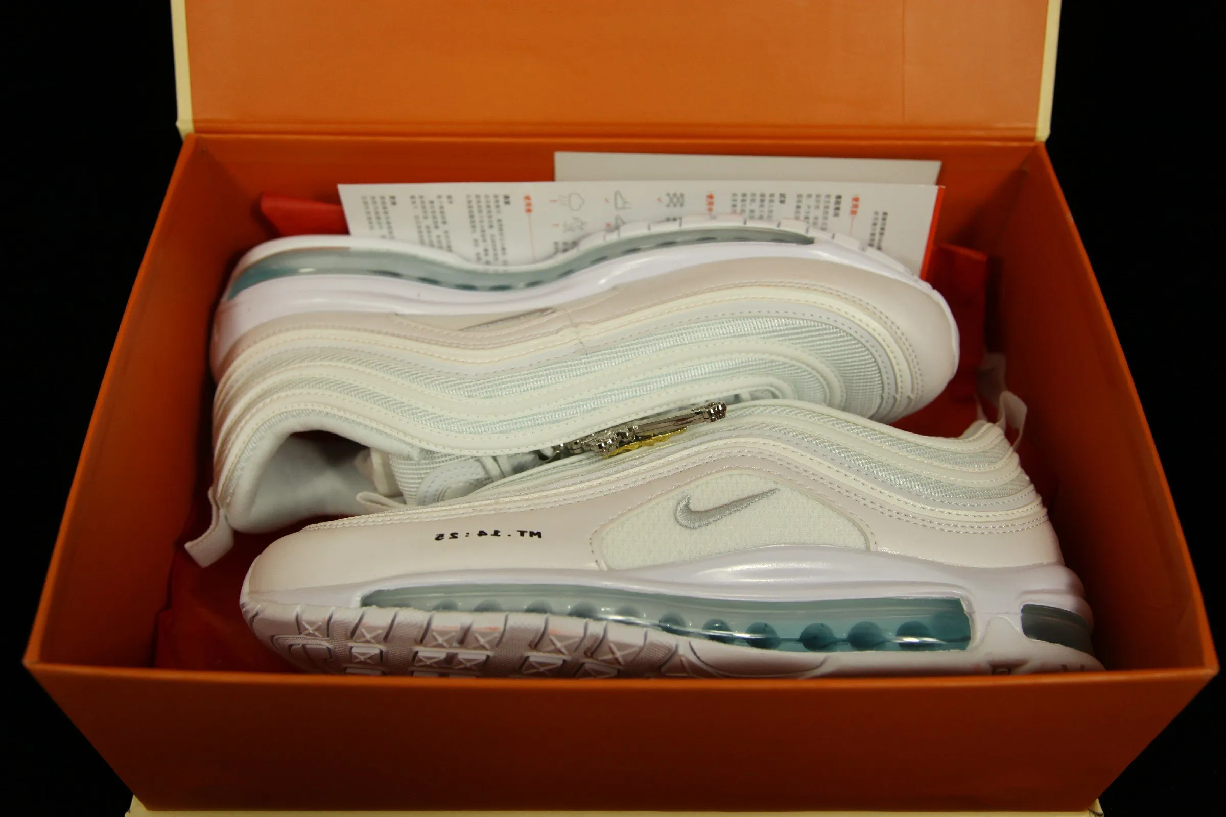 Nike Air Max 97 MSCHF x INRI Jesus Shoes Walk On Water