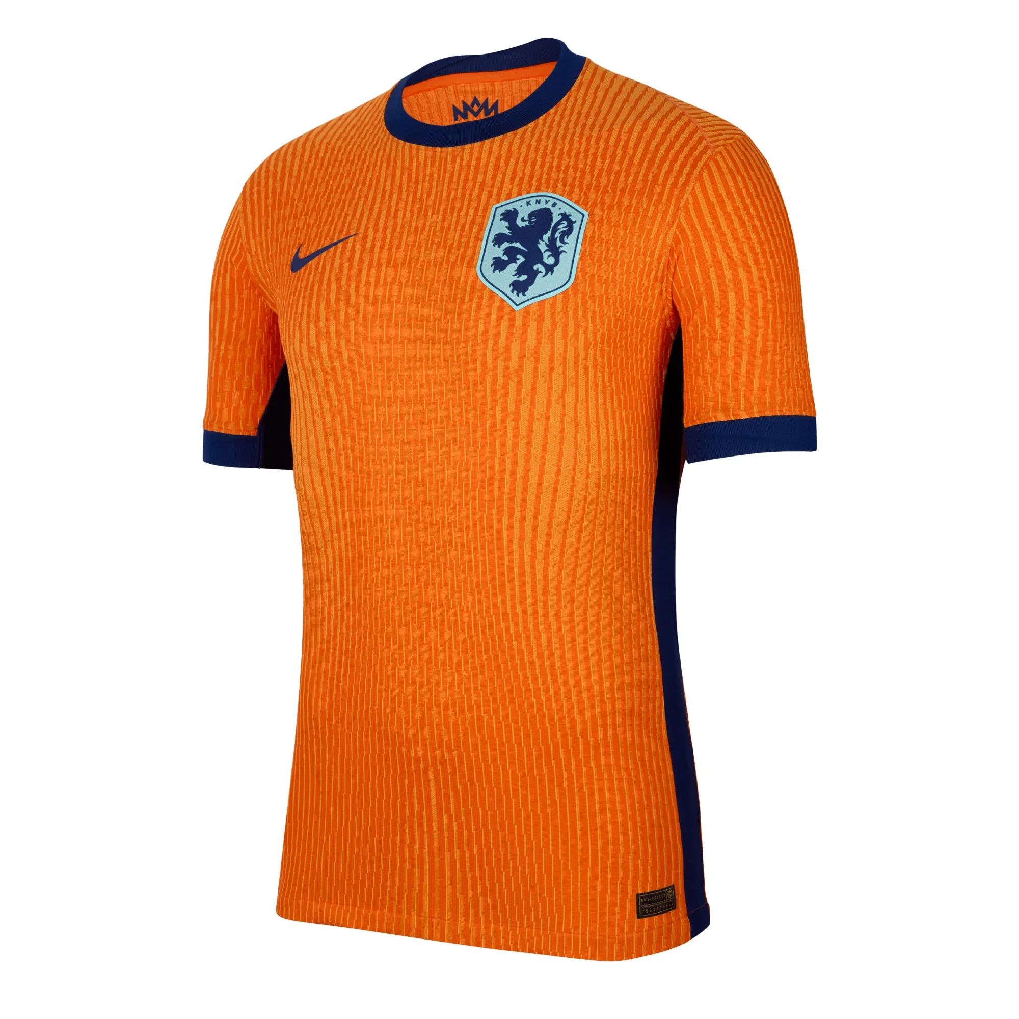 Nike Men's Netherlands 2024/25 Dri-FIT ADV Home Jersey Orange/Blue Void