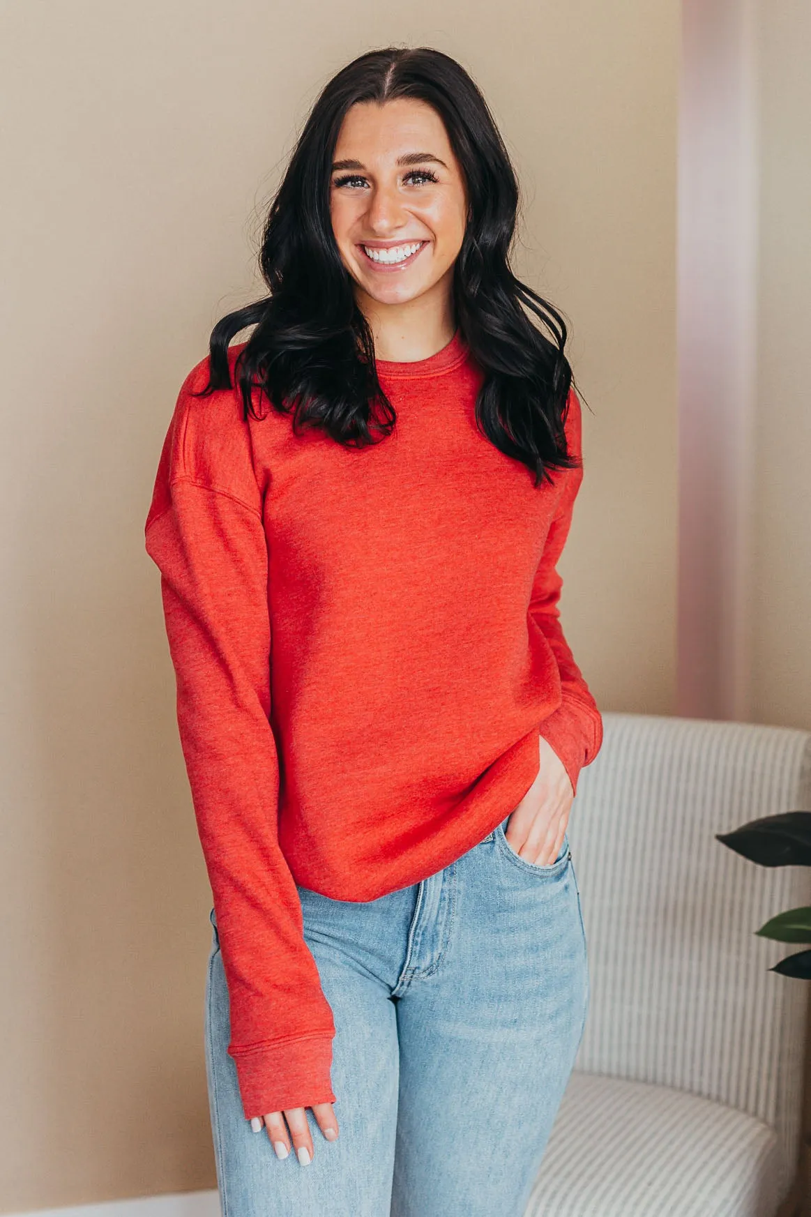 Oat Collective | Premium Basic Solid Sweatshirt