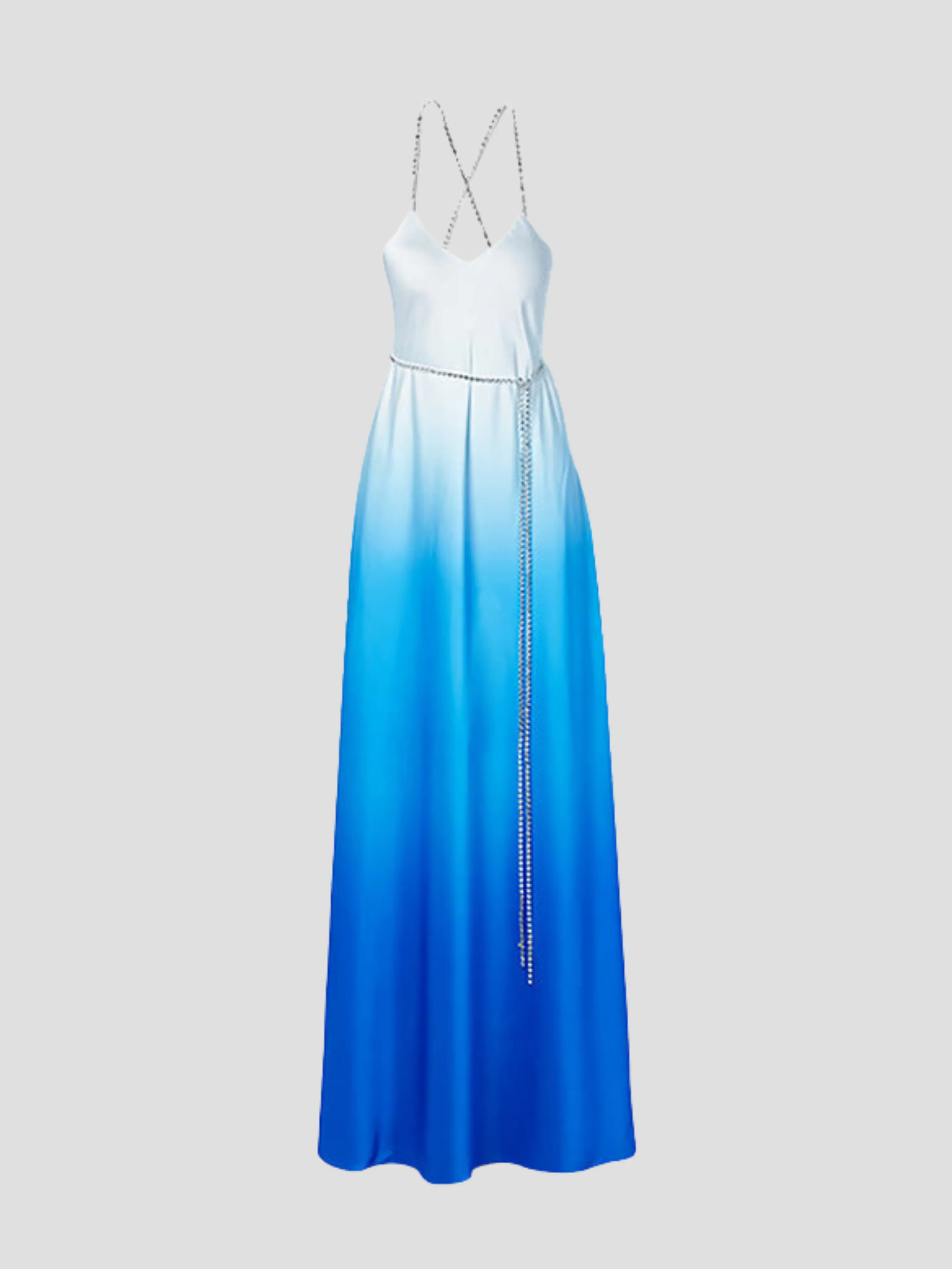 Ombre Dress in Blue