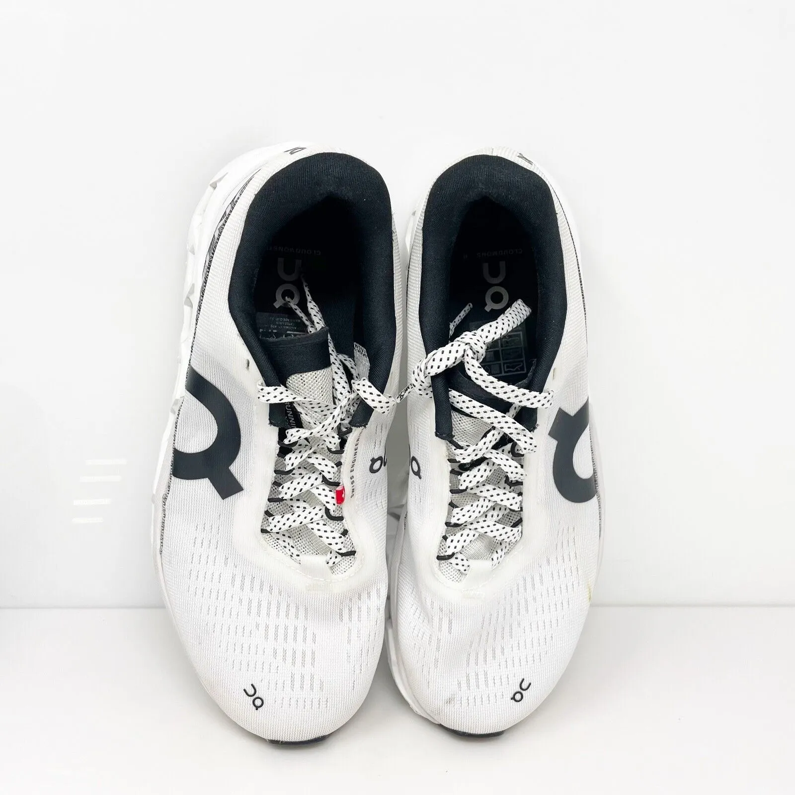 On Womens Cloudmonster 2 White Running Shoes Sneakers Size 7.5