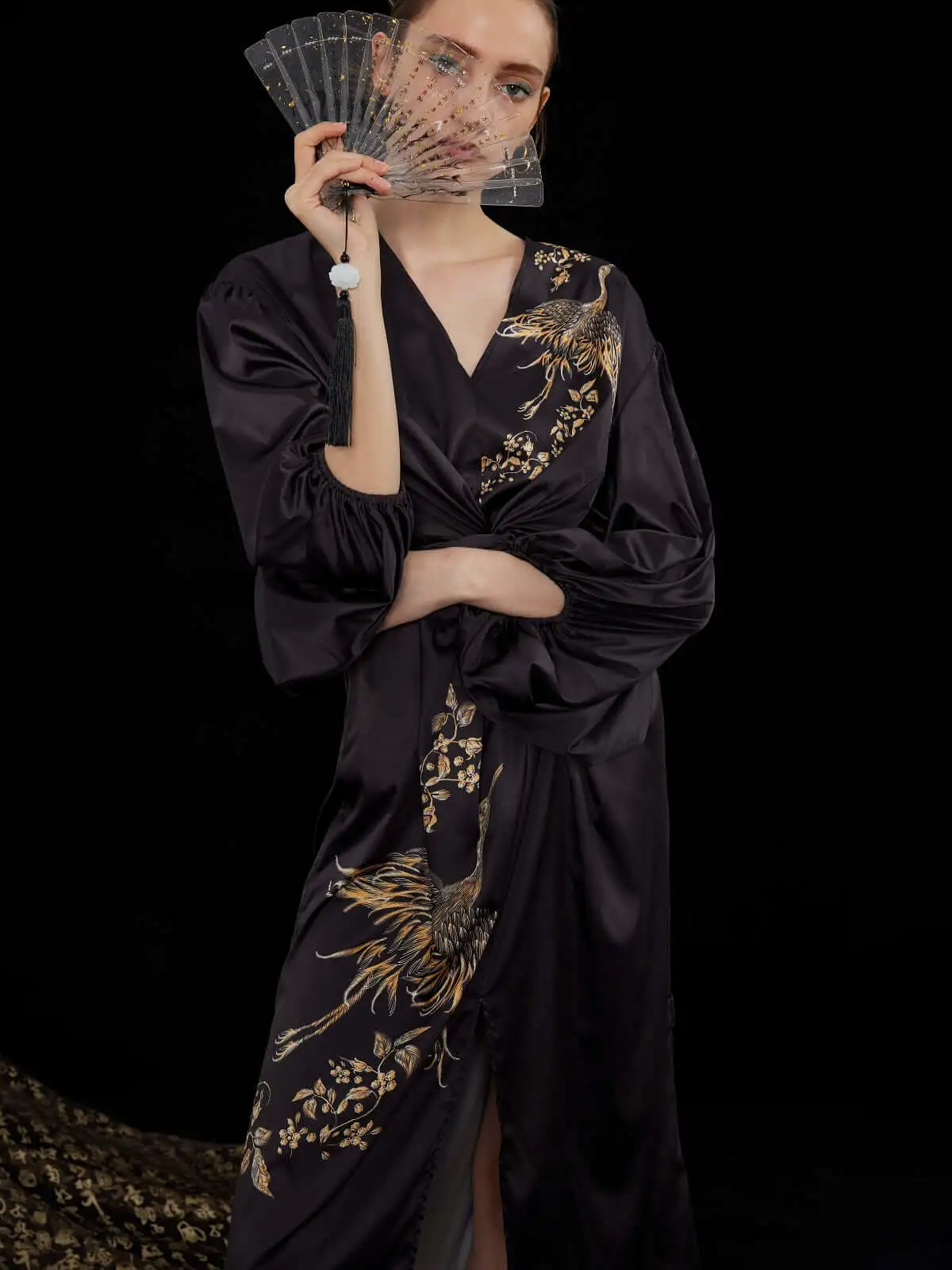 Oriental Phoenix Lantern Dress