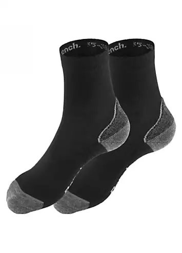 Pack of 2 Wool Blend Ankle Socks by Bench | Look Again