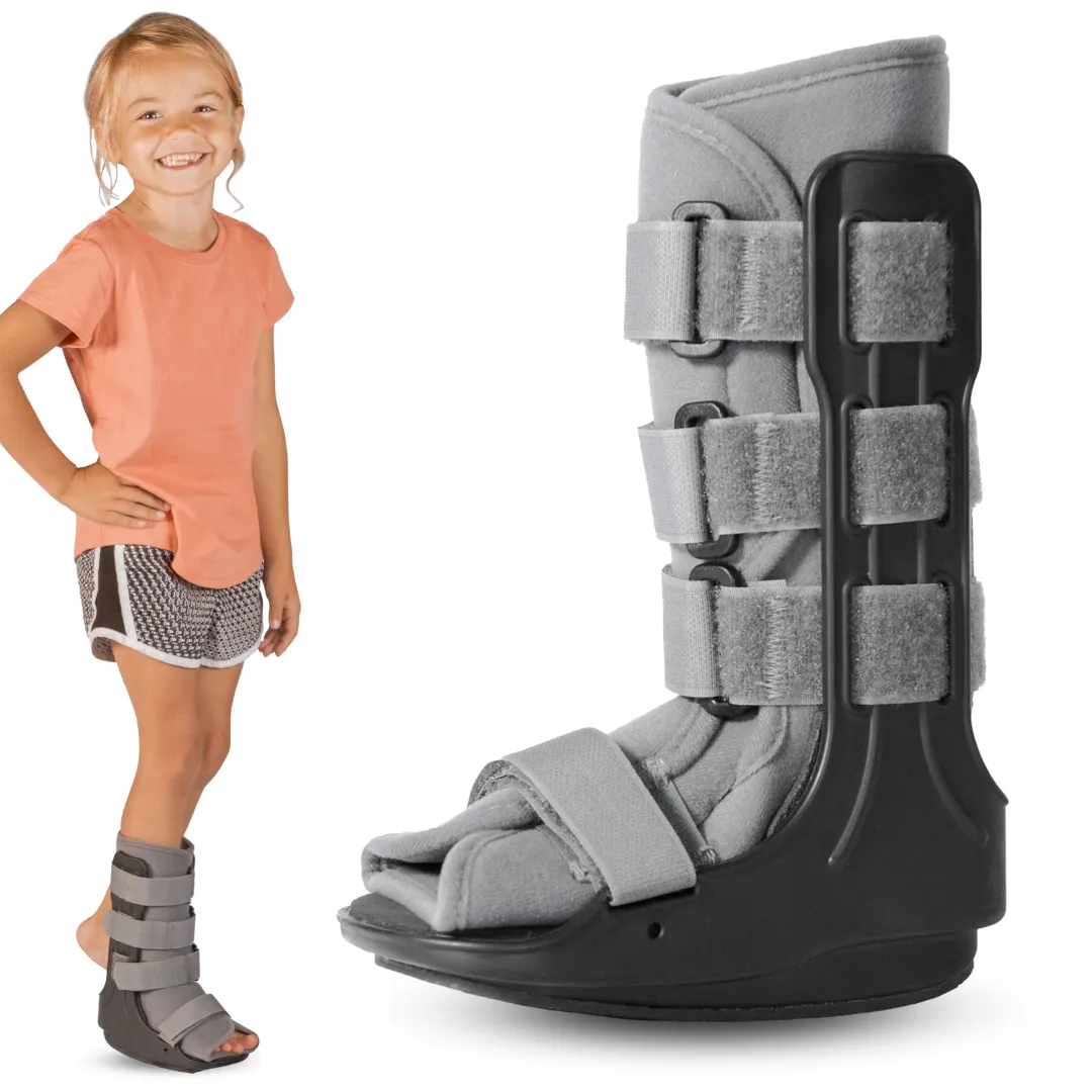 Pediatric Walking Boot | Children’s CAM Medical Walker Cast for Youth Fractured or Broken Toe, Foot, Ankle