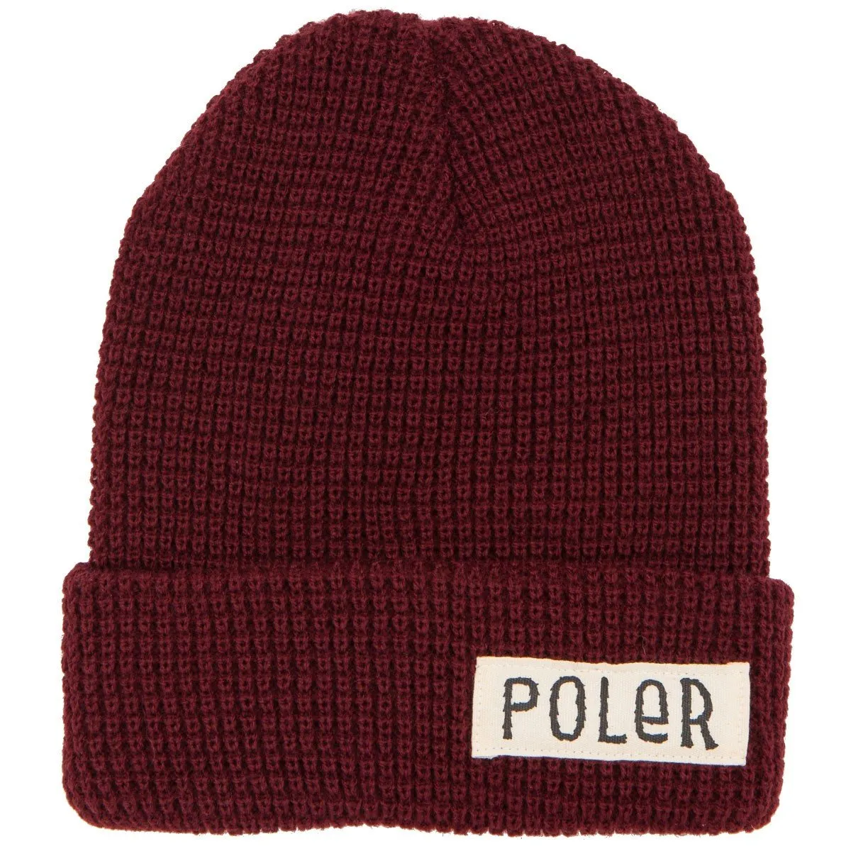 POLER WORKERMAN BEANIE // BURGUNDY