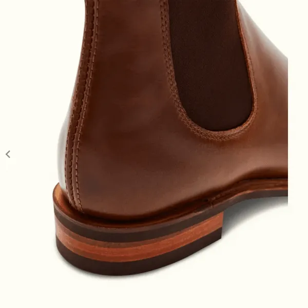 R. M. Williams Mens Comfort Craftsman Boot in Caramel Leather