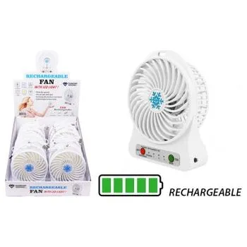 rechargeable portable fan